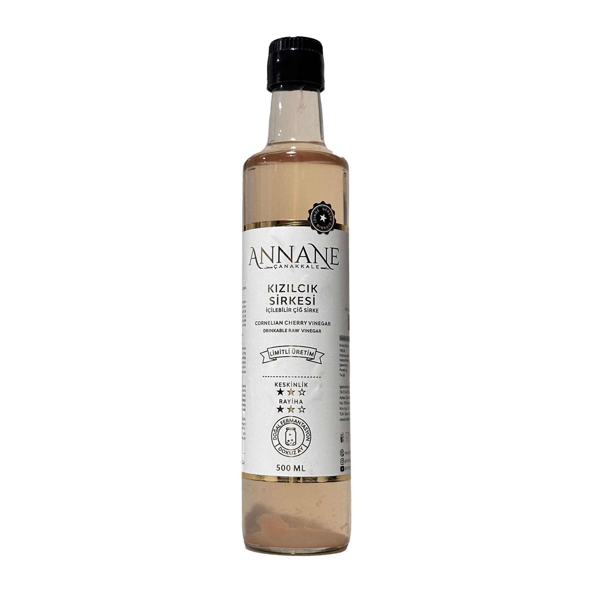 Kızılcık Sirkesi – 500 ml