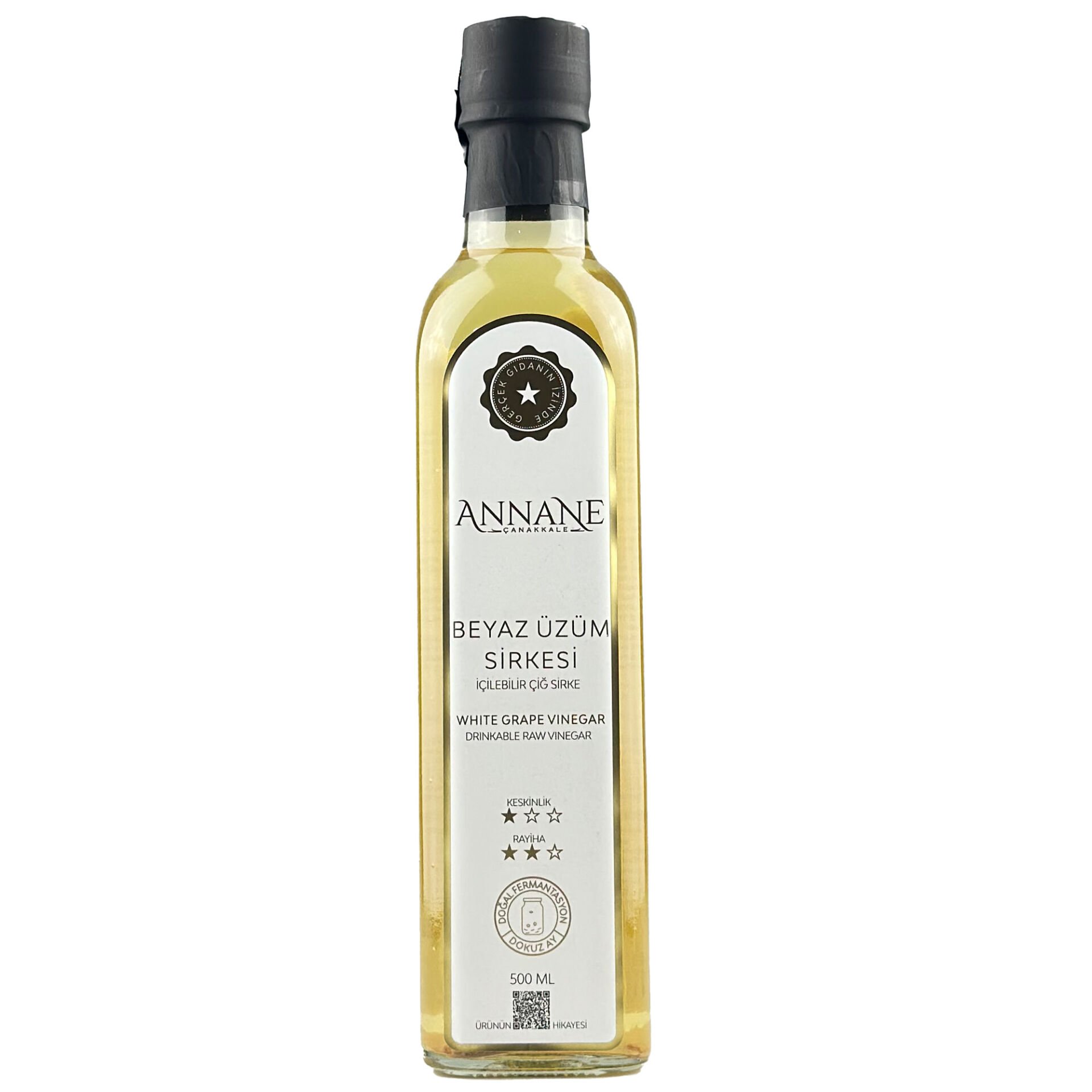 Beyaz Üzüm Sirkesi – 500 ml