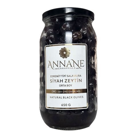 Edremit Tipi Salamura Siyah Zeytin (M)