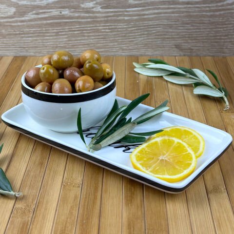 Edremit Tipi Çizik Yeşil Zeytin (L)