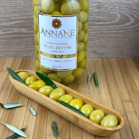 Domat Tipi Kırma Yeşil Zeytin (3XL)