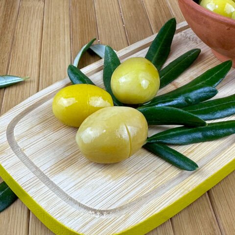 Domat Tipi Kırma Yeşil Zeytin (3XL)