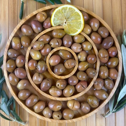 Edremit Tipi Kırma Yeşil Zeytin (XS)