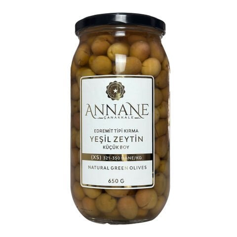Edremit Tipi Kırma Yeşil Zeytin (XS)