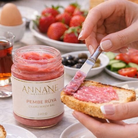 Pembe Rüya - Çilekli Krem Bal - 240 g